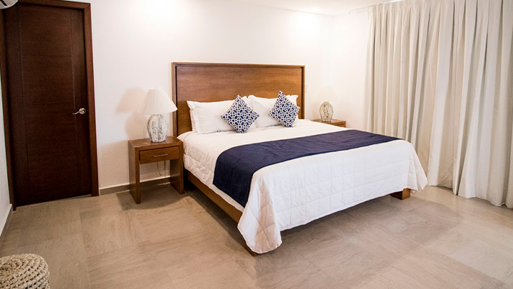 2 Room suite with 1 king bed each Casa don martin suites details paramar, The Paramar Beachfront hotel Boutique PV