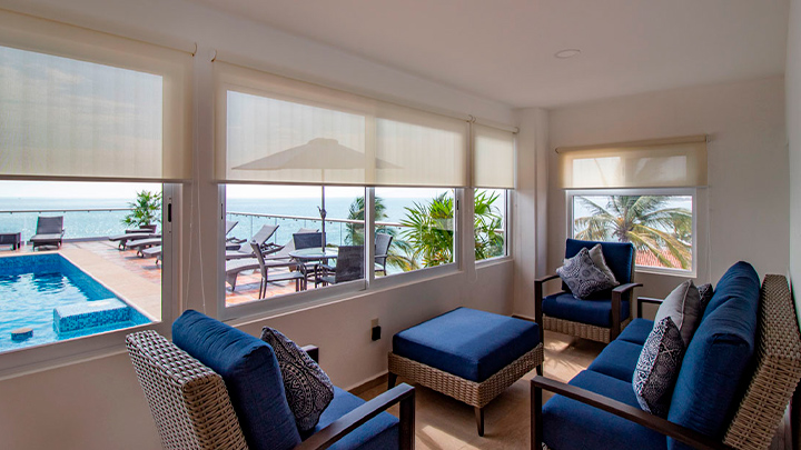 2 Room suite with 1 king bed each Casa dona ernestina suites details paramar, The Paramar Beachfront hotel Boutique PV