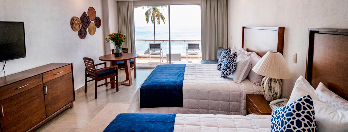 Fondo headersuite double queen suite details paramar, The Paramar Beachfront hotel Boutique PV