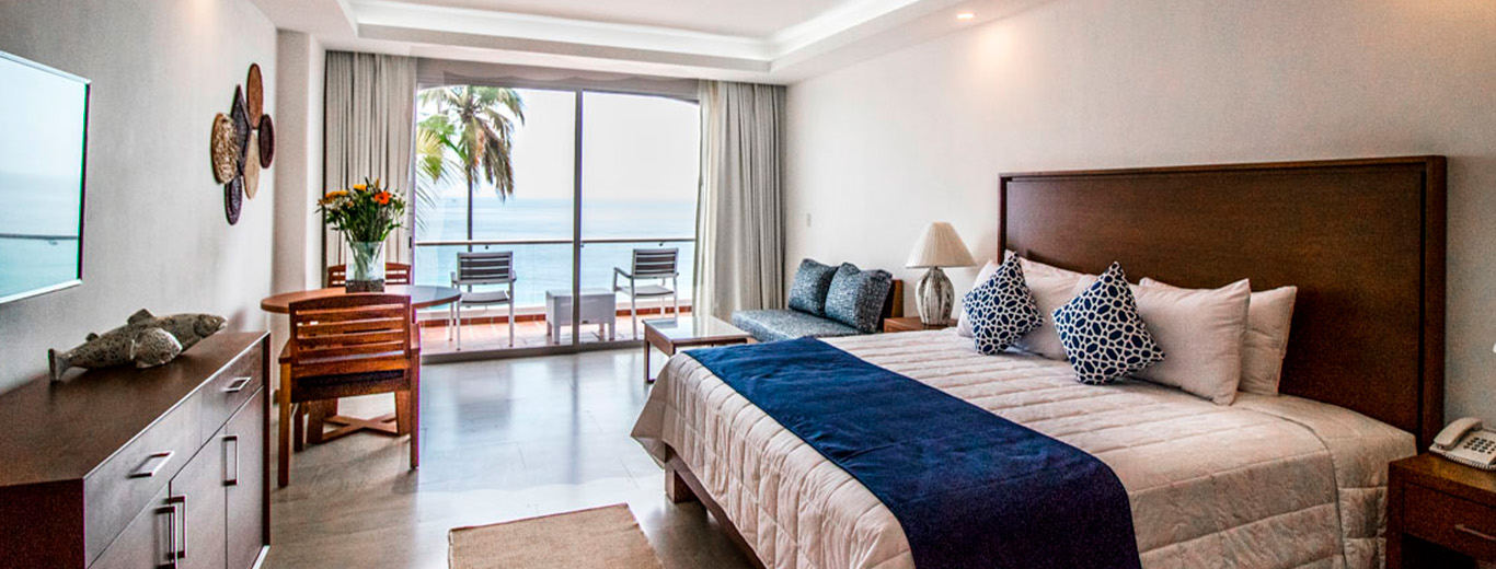Fondo header suite king vista mar suite details paramar, The Paramar Beachfront hotel Boutique PV
