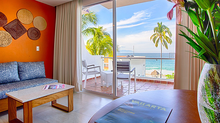 1 cama King Suite king vista mar suite details paramar, The Paramar Beachfront hotel Boutique PV